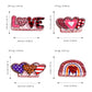Beau - Valentine's Day Pink Heart  Hair Clips