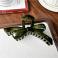 Beau - PC Bow Accent Geometric Ring Hair Claw Clip