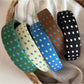 Gifty - Polka Dot Padded Fabric Wide Form Headband