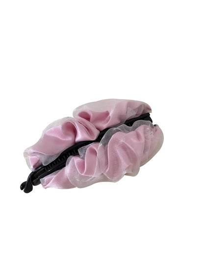 Beau - Double Layer Mesh Bubble Banana Clip