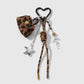 Keypus - Y2K Leopard Print Mini Keychain