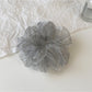 Gifty - Ruffled Mesh Polka Dot High Elastic Scrunchie
