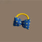 Gifty - Cute Bow Detail Polka Dot Hair Tie