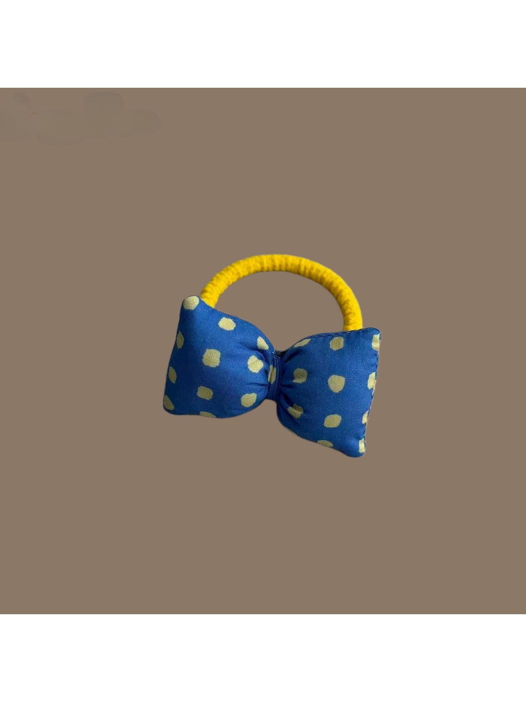 Gifty - Cute Bow Detail Polka Dot Hair Tie