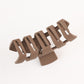 Beau - Simple Matte Finish Plastic Claw Clip