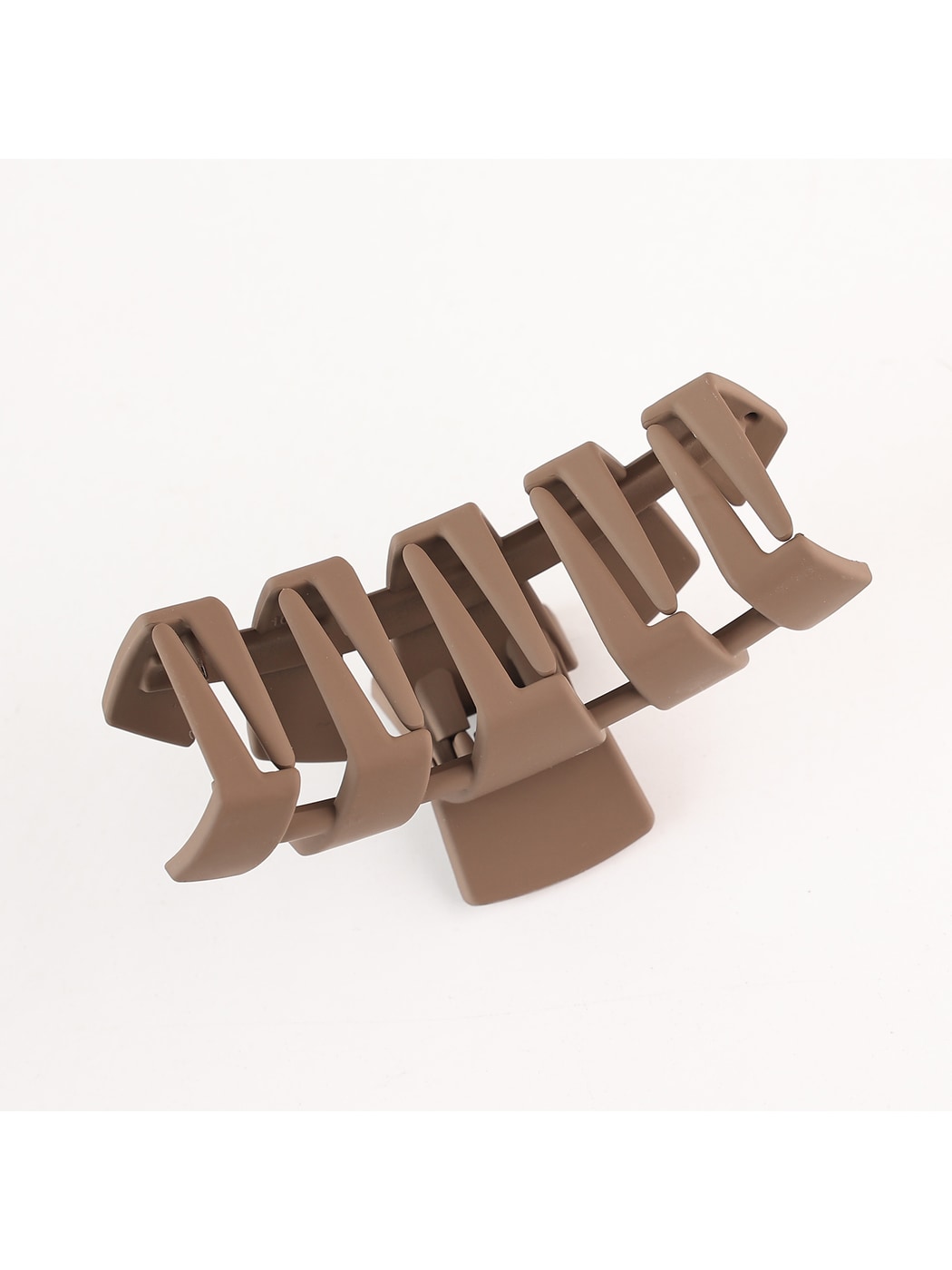 Beau - Simple Matte Finish Plastic Claw Clip