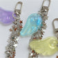 Keypus - Acrylic Angel Wing Star Chain Keychain