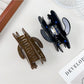 Beau - Carnival Cat Shaped Acetate Hair Clip