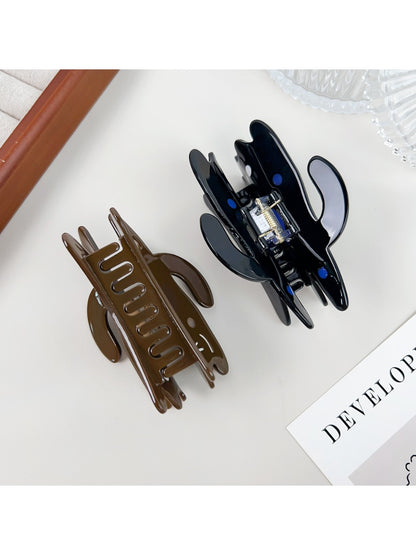 Beau - Carnival Cat Shaped Acetate Hair Clip