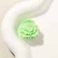 Beau - Sweet Rose Flower Gloss Finish Hair Claw Clip