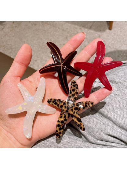 Beau - Cute Starfish Design Hair Clip