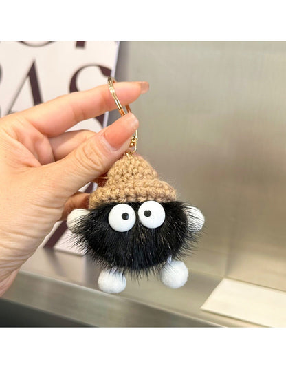 Keypus - Adorable Soot Ball Plush Keychain