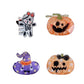 Beau - Halloween Cute Pumpkin Ghost Pattern Claw Clip