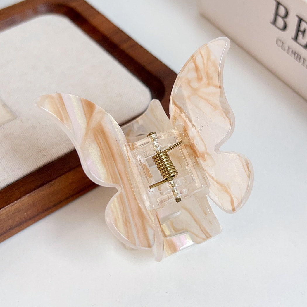 Beau - Sweet Style Butterfly Acrylic Hair Claw Clip
