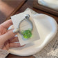 Gifty - Cute Bear Detail Plastic Coil Spiral Hair Tie
