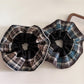 Gifty - Minimalist Vintage Plaid Scrunchie