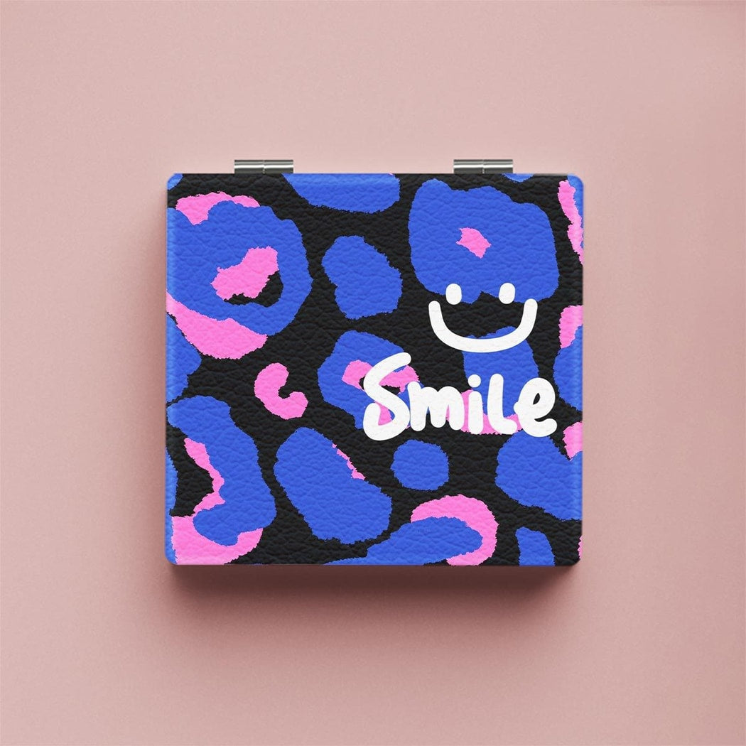 Mirroray - Printed Travel Folding Compact Makeup Mirror