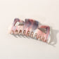 Beau - Ink Wash Striped Shark Hair Claw Clip