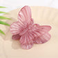 Beau - Gradient Butterfly Plastic Alloy Claw Clip
