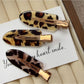 Beau - Leopard Print Oval Hair Clip