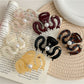 Beau - M-Shaped Acetate Letter Detail Claw Clip