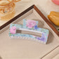 Beau - Minimalist Rose Motif Claw Clip