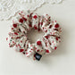Gifty - Floral Print Fabric Hair Ties