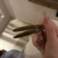 Beau - Elegant Solid Color Oval Shape Hair Clip