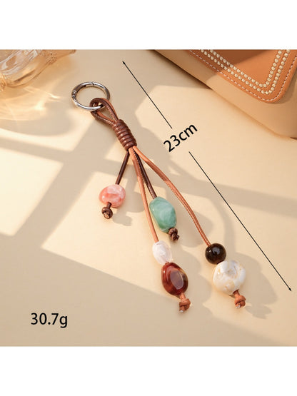 Keypus - Vintage Beaded Charm Keychain