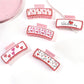 Beau - Pink Valentine'S Day Hair Claw Clip