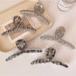 Beau - Transparent Grid Hair Clip