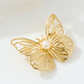 Brovia - Openwork Butterfly Alloy Fashion Brooch Pin