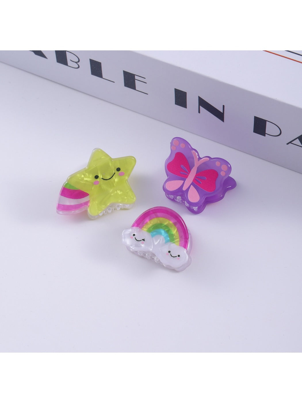 Beau - Cute and Colorful Design Hair Clips