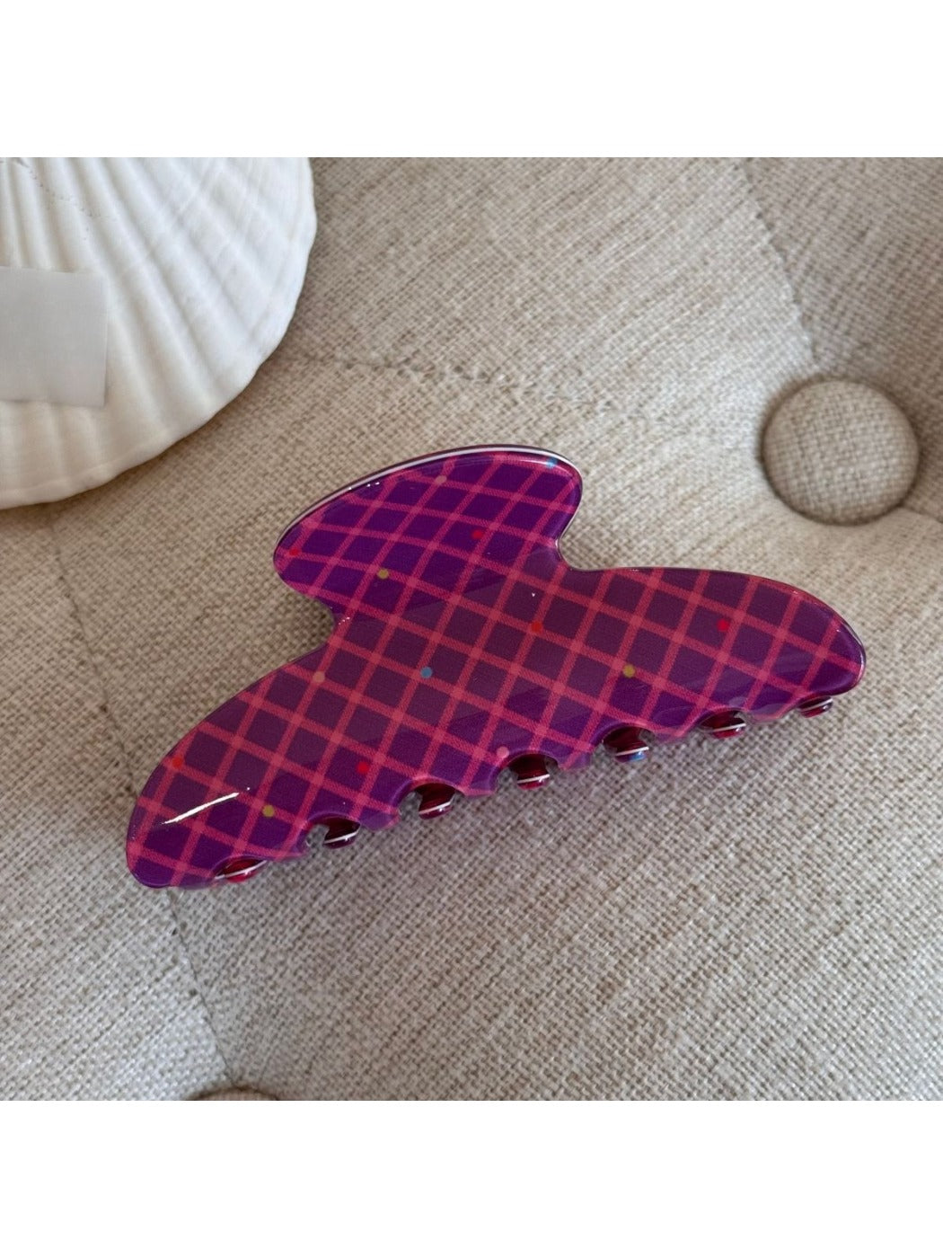 Beau - Stylish Pink Hair Clip