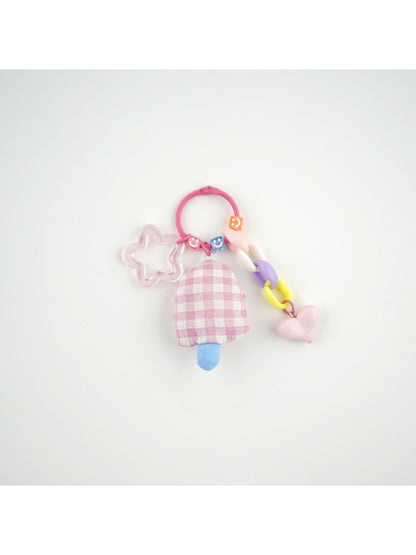 Keypus - Cute Love Grid Keychain