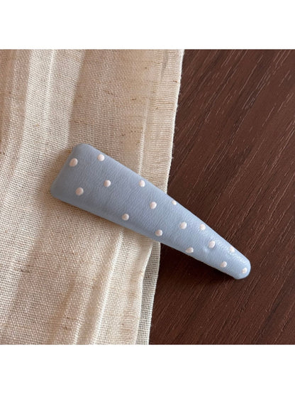 Beau - Sweet Style Polka Dot Barrette Hair Clip