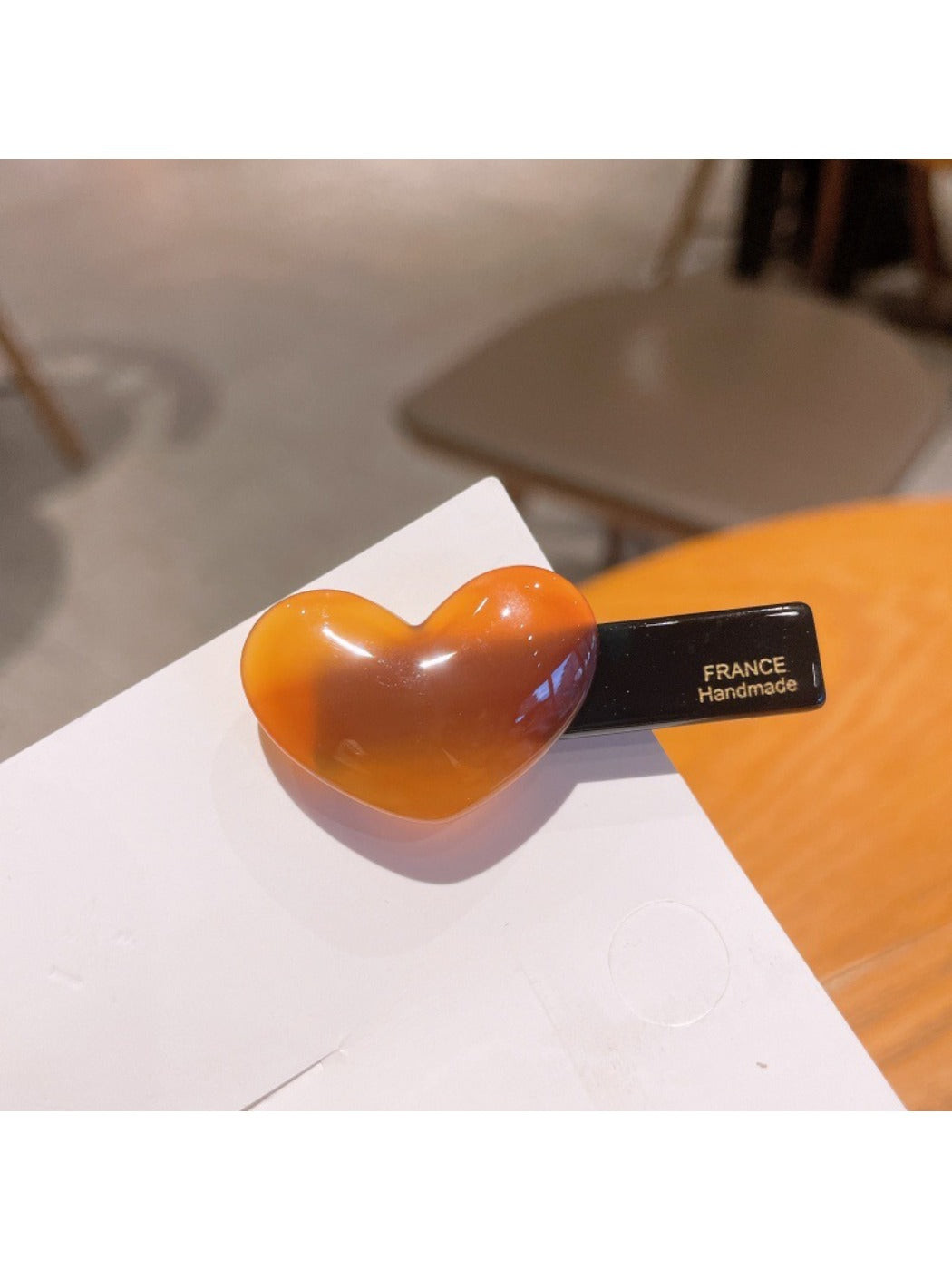 Beau - Adorable Heart Shaped Hair Clip