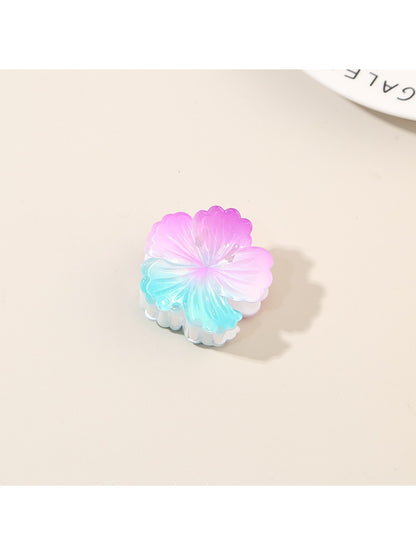 Beau - Ombré Hibiscus Shaped Claw Clip