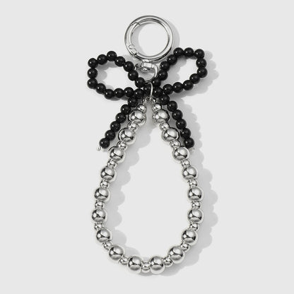 Keypus - Decorative Beaded Bow and Butterfly Keychain