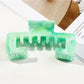 Beau - Geometric Marble Style PC Claw Hair Clip
