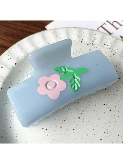 Beau - Modern Minimalist Flower Acrylic Claw Clip