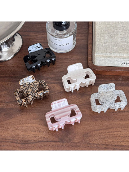 Beau - Small Square Hair Clip Versatile Women