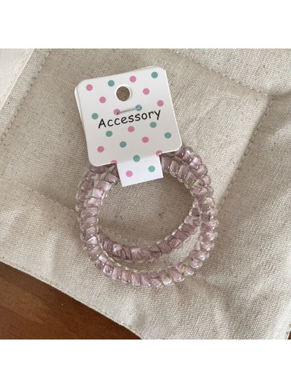Gifty - Cute Spiral Hair Ties - 2 Pack