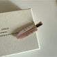 Beau - Bow Checkered Acetate Alloy Hair Clip