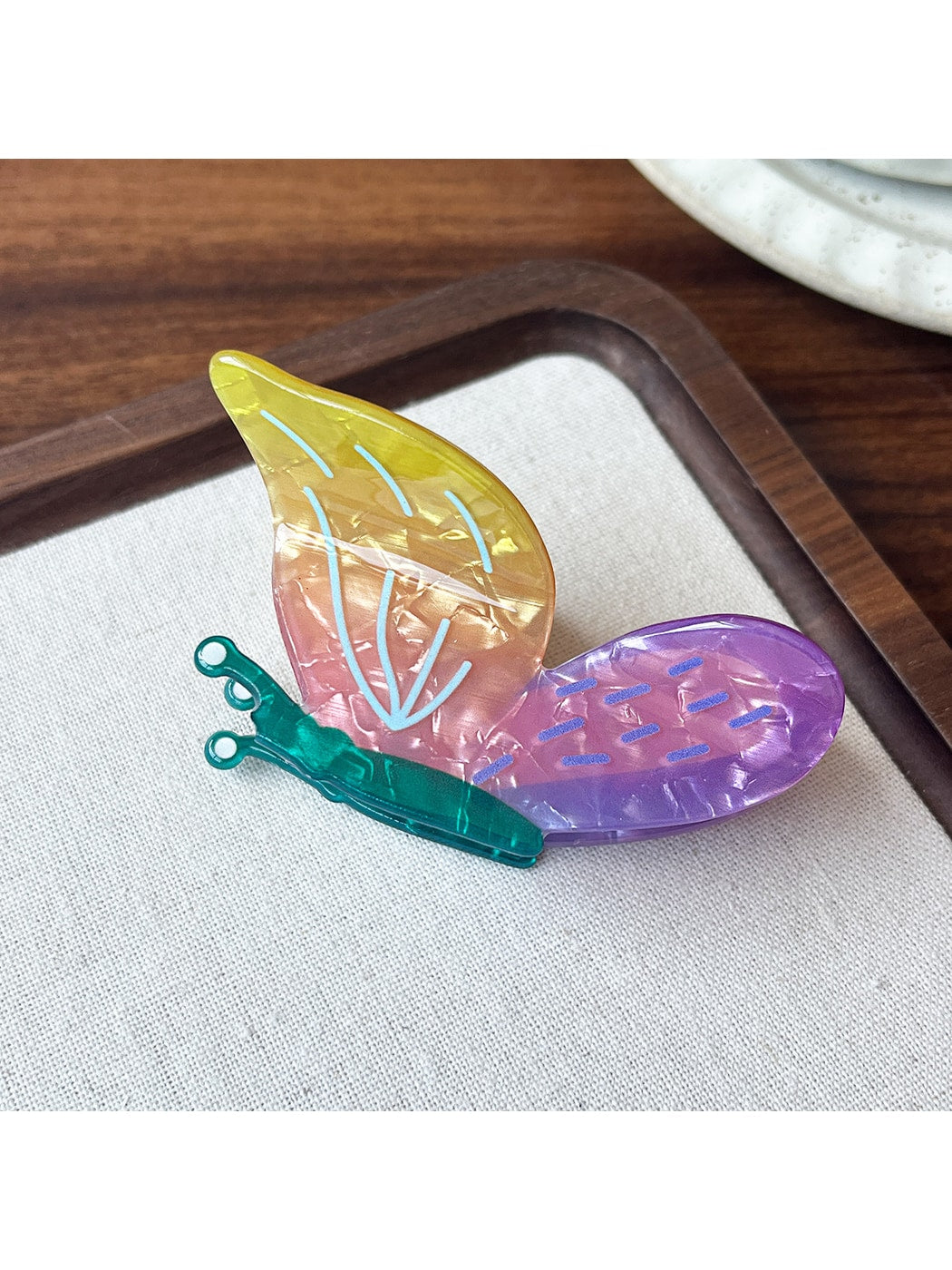 Beau - Decorative Butterfly Shape Fashion Claw Clip