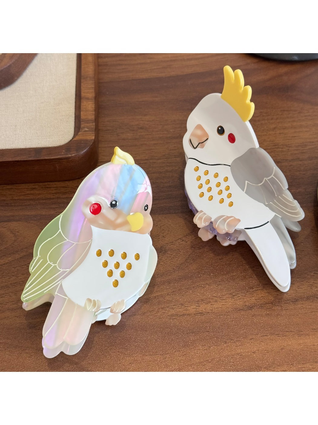 Beau - Cute Parrot Hair Claw Clip Cartoon