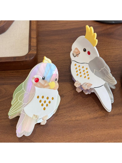 Beau - Cute Parrot Hair Claw Clip Cartoon
