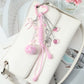 Keypus - Y2K Star Music Note Charm Keychain