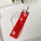 Keypus - Christmas Snowflake Ribbon Bag Charm Keychain