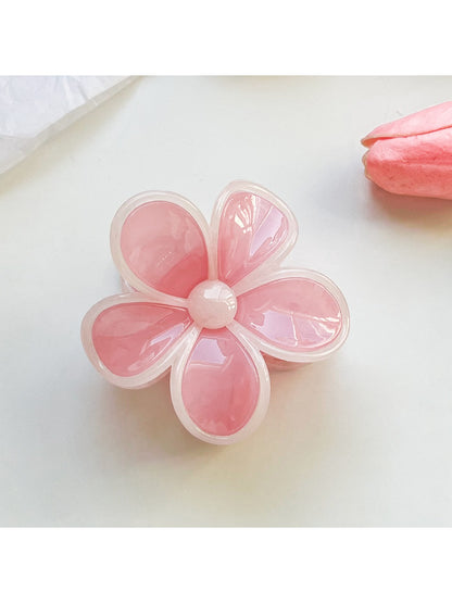 Beau - Egg Shaped Jelly Colored Hair Clip
